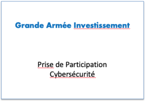 Levée de fonds. Cession de titre et d'entreprise